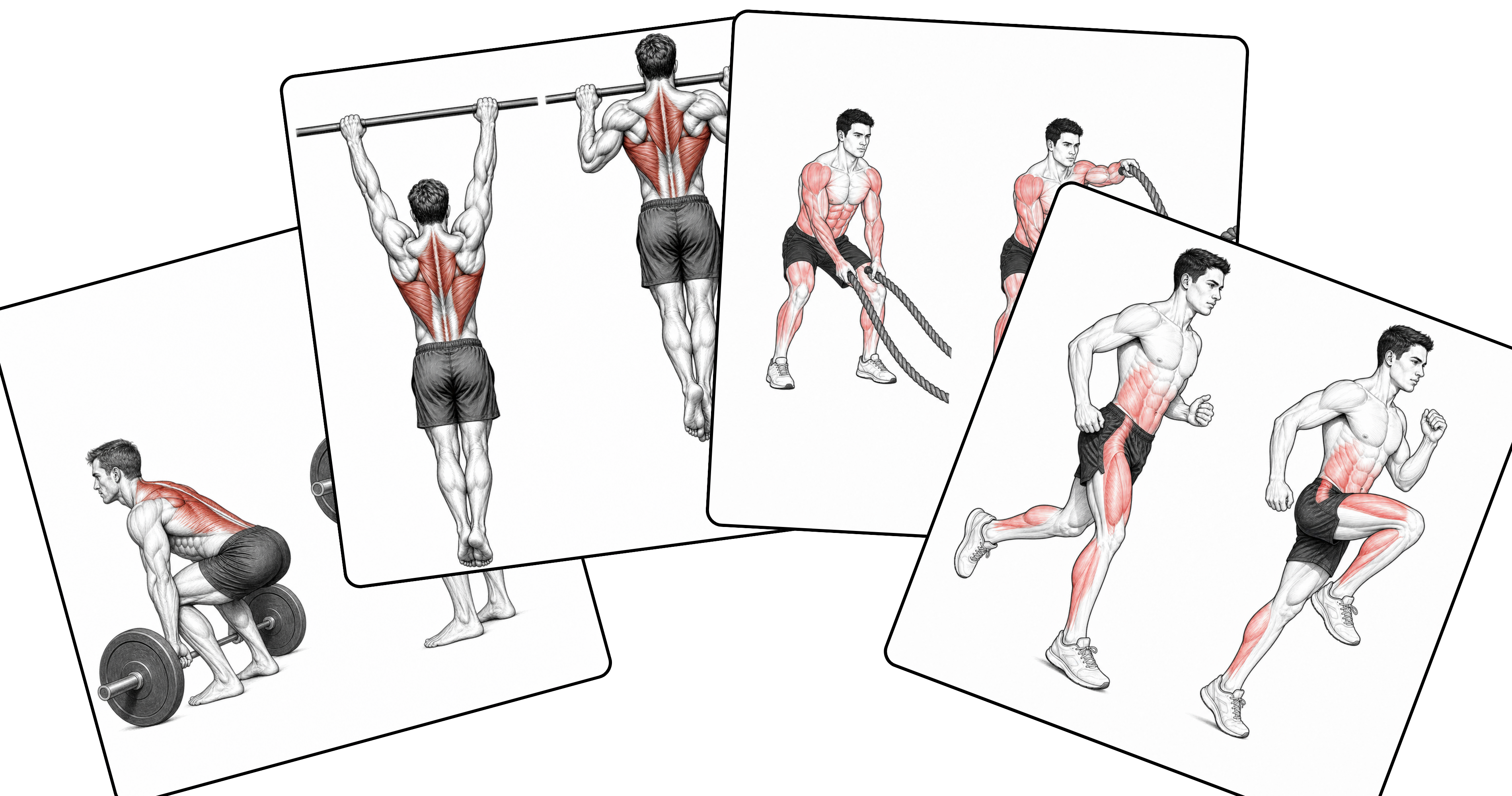 Exercise Library - 200+ exercises ready to go on day one